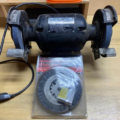 202 Bench Grinder & Wheel