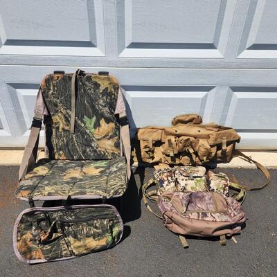 LOT 540RP: Four Pieces of Hunting Equipment & Accessories