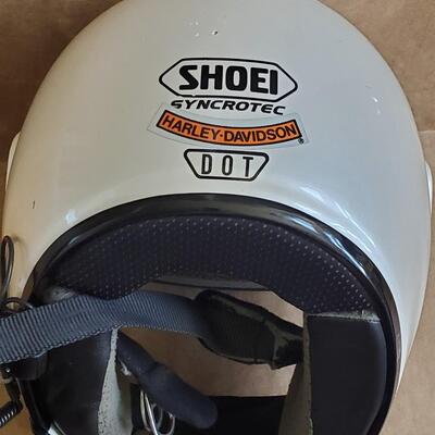 LOT 508G: Women's Shoei Harley Davidson Motorcycle Helmet