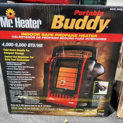 LOT 541RP: Two Potable Propane Mr. Heater Buddies