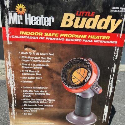 LOT 541RP: Two Potable Propane Mr. Heater Buddies