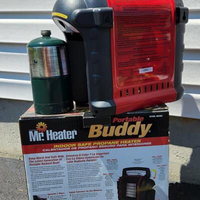 LOT 541RP: Two Potable Propane Mr. Heater Buddies