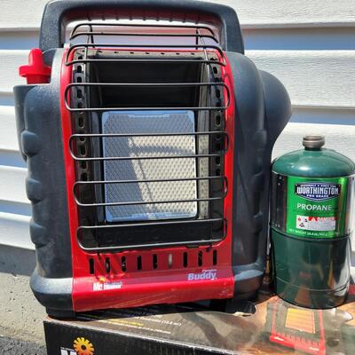 LOT 541RP: Two Potable Propane Mr. Heater Buddies