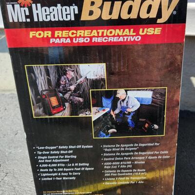 LOT 541RP: Two Potable Propane Mr. Heater Buddies