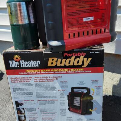 LOT 541RP: Two Potable Propane Mr. Heater Buddies