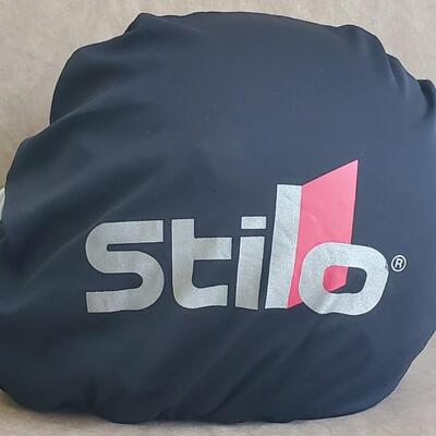 LOT 181G: Stilo Composite Motorcycle Helmet & Bag