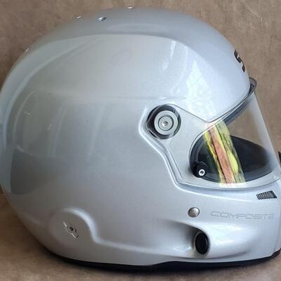 LOT 181G: Stilo Composite Motorcycle Helmet & Bag