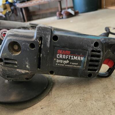 LOT 542RP: Black & Decker and Craftsman Sander/Polishers