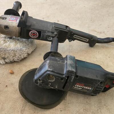 LOT 542RP: Black & Decker and Craftsman Sander/Polishers
