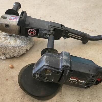 LOT 542RP: Black & Decker and Craftsman Sander/Polishers