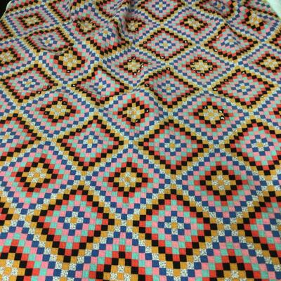 5483 Vintage Handmade Small Square Quilt