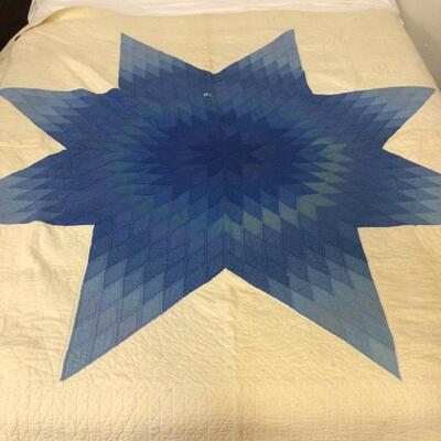 5488 Vintage 1927 Handmade Lone Star Quilt