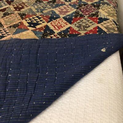5494 Vintage Hand Tied 1930â€™s Quilt