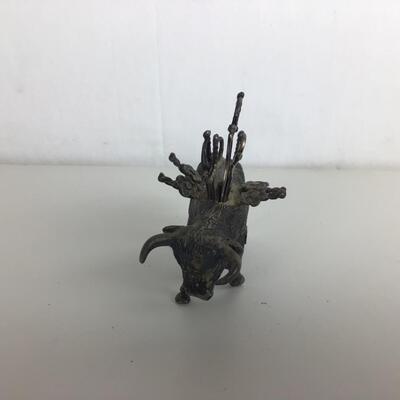 5499 Sterling Silver Matador Toothpick Holder