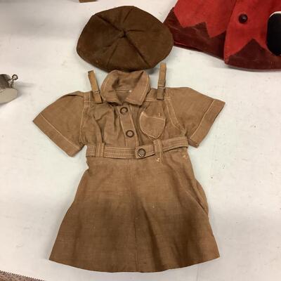 5512 Antique Doll Collection Buddy Lee, Kewpie, Tiny Tears