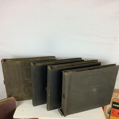 Lot. 5519. Antique Record Album Collection