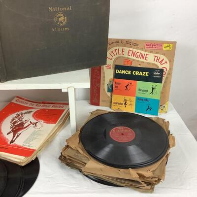 Lot. 5519. Antique Record Album Collection