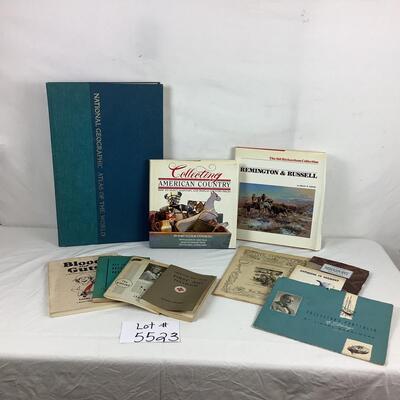 Lot. 5523  Lot of Antique Books