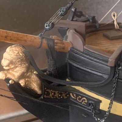 Vintage Hand Made Sailing Ship The Lions Whelp