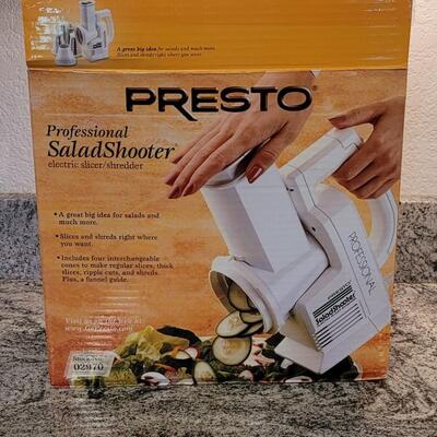 Lot 27: PRESTO Salad Shooter with Box & Manual