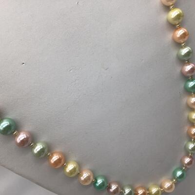 Multi Color Beaded necklace. Fashion