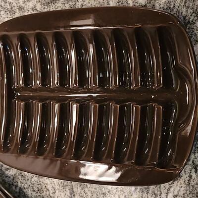 Lot 51: Brown Ceramic Oven Proof Dishes (2)
