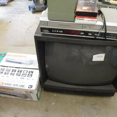 Emerson Television, DVD/VCR combo,