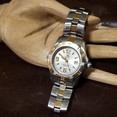 Lot 88: Vintage Ladies TAG HEUER PROFESSIONAL Quartz Two Tone Watch