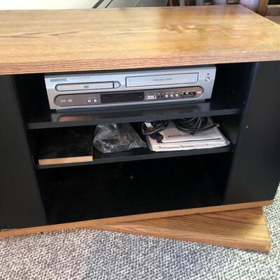 B6- Swivel TV Stand with VCR/DVD Player