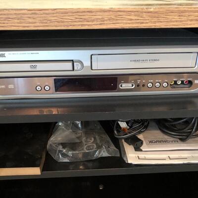 B6- Swivel TV Stand with VCR/DVD Player
