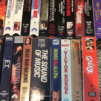 B8- VHS movies