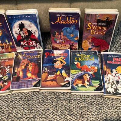 B10- Disney VHS movies