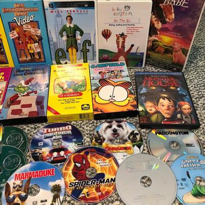 B11- Kids Movies (DVD & VHS)