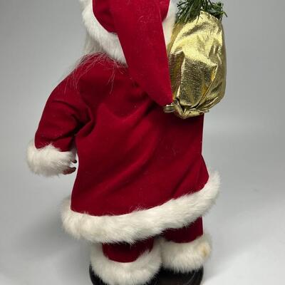 Santa Claus Father Christmas Kmart Plastic Felt Home Decor Figurine