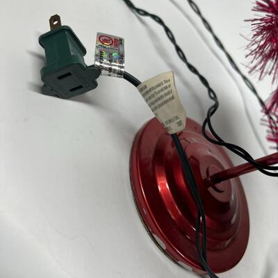 Tabletop Mini Light Up Ornament Christmas Tree