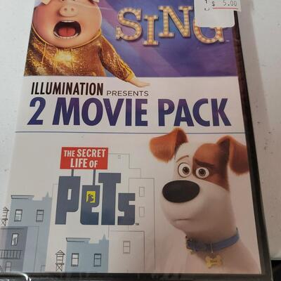 Sing/Secret life of Pets DVD