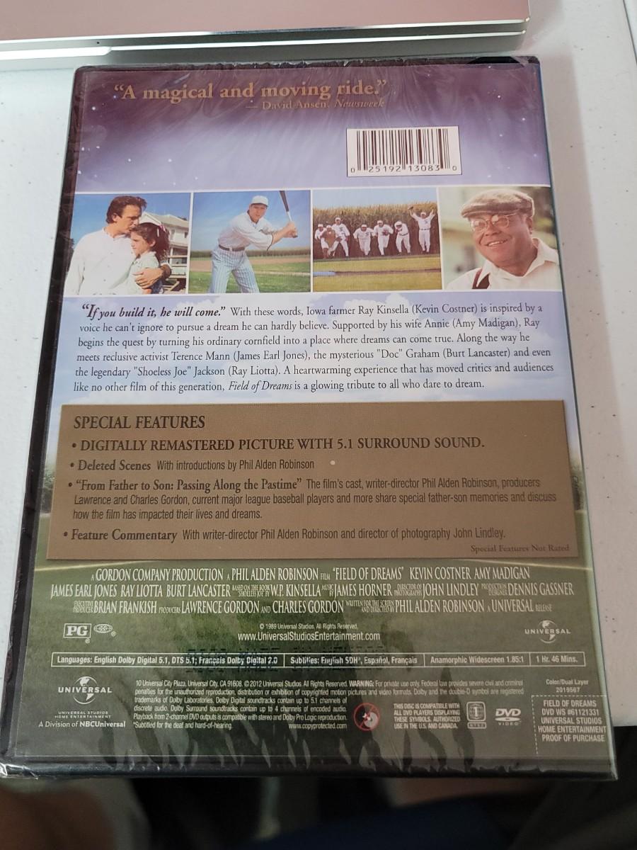 Field of dreams dvd | EstateSales.org