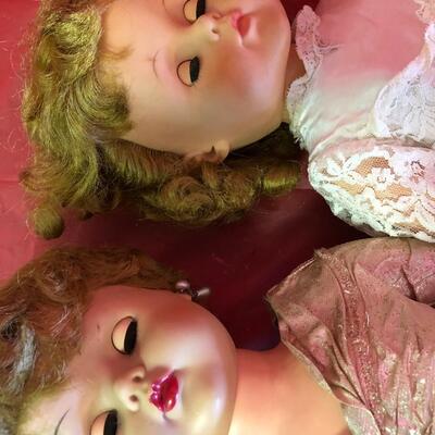 B43- Two Vintage Dolls