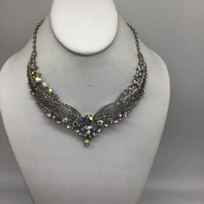Beautiful Statement Necklace. Marked