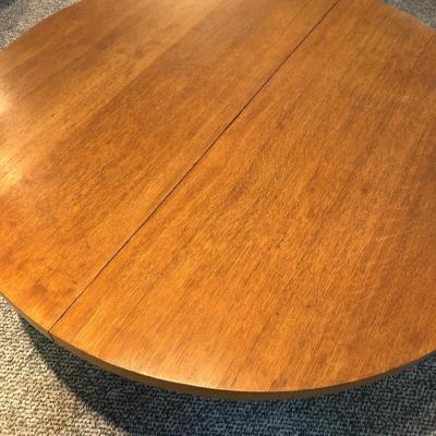 B60- Tiger Oak (?) Coffee Table