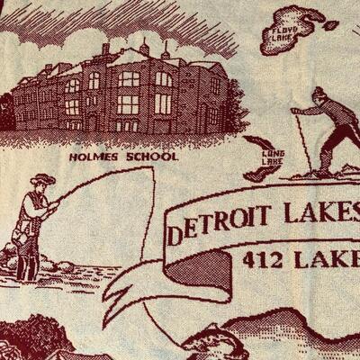 B64- Vtg Detroit Lakes Theow