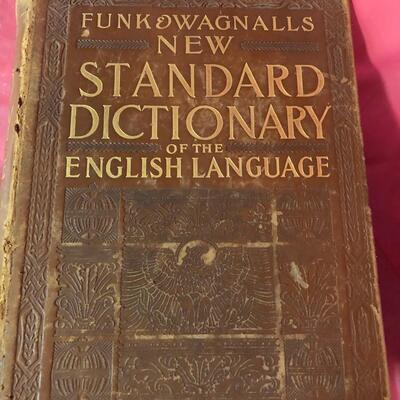 B65- Funk & Wagnalls Dictionary 1919