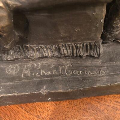 BC39  SIGNED MICHAEL GARMAN Sculpture