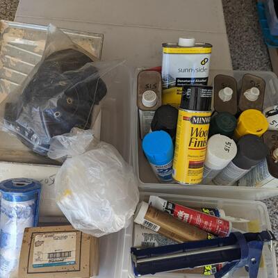 Spray Paints & Caulking Supplies