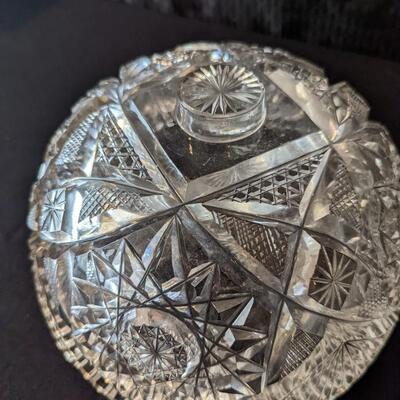 Vintage Crystal Bowl 