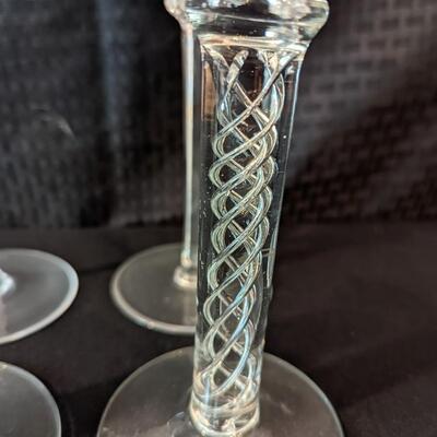 Crystal - Glass Candlesticks