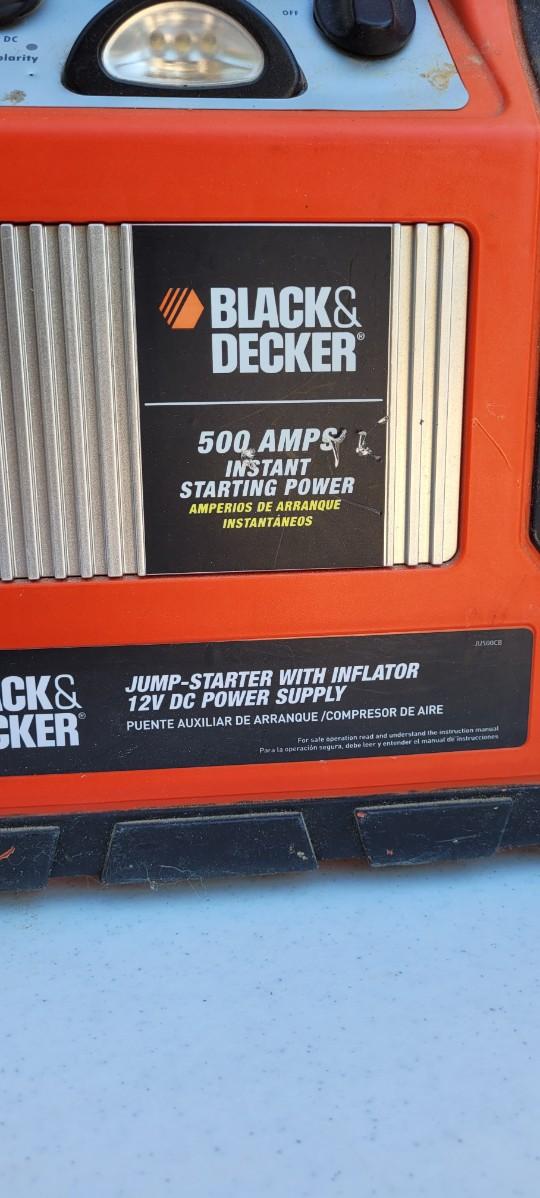 Lot 172 Black and Decker 500 Amp Instant Jump Start Utility Tool