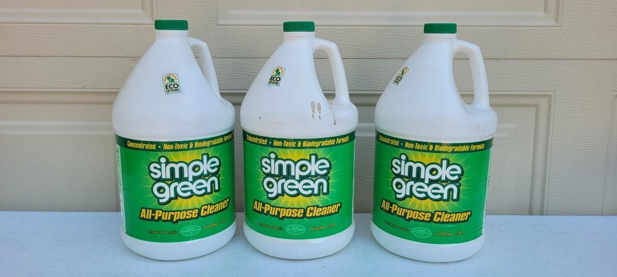 Lot 189 (3) Bottles of SIMPLE GREEN Non Toxic All Purpose Cleaner