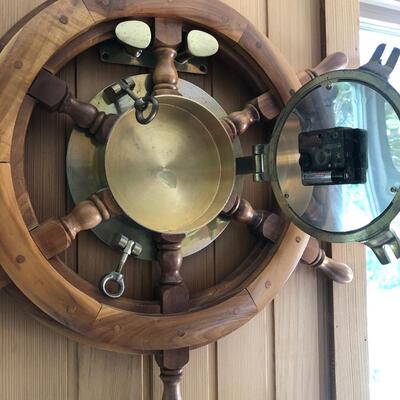 L6- Ship Wheel Clock