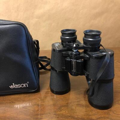 C39. Jason binoculars with case